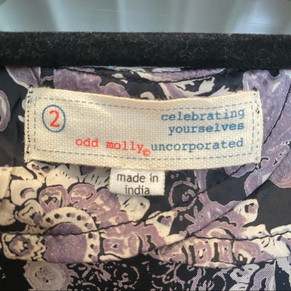 Odd Molly Paisley Print Dress w/ Embroidered Trim - Picture 8 of 10